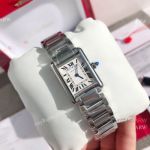 Swiss Copy Cartier Tank Must Midsize watch Stainless Steel Sapphire